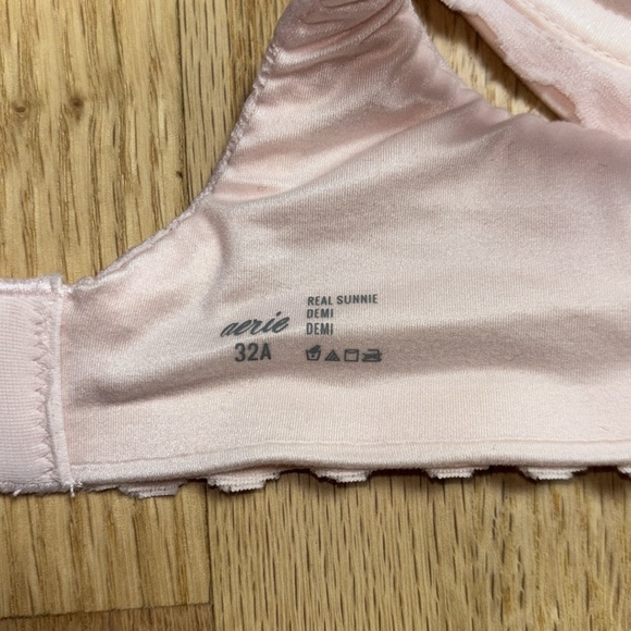 Aerie Light Pink Real Sunnie 32A Bra - Picture 3 of 3